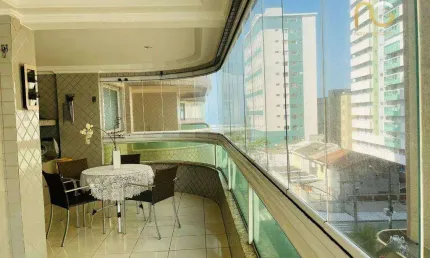 Apartamento à venda, 123 m² por r$ 570.000,00 - tupi - praia grande/sp