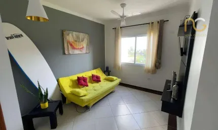 Apartamento duplex com 3 dormitórios à venda, 119 m² por r$ 1.060.000,00 - solemar - praia grande/sp