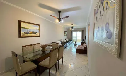 Apartamento com 3 dormitórios à venda, 140 m² por R$ 750.000,00 - Vilamar - Praia Grande/SP