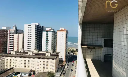 Apartamento à venda, 125 m² por r$ 875.000,00 - vila guilhermina - praia grande/sp