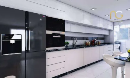 Apartamento à venda, 85 m² por R$ 769.500,00 - Boqueirão - Praia Grande/SP