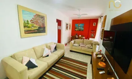 Apartamento à venda, 84 m² por R$ 425.000,00 - Vila Assunção - Praia Grande/SP