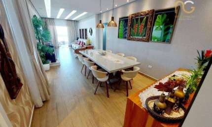 Apartamento à venda, 213 m² por R$ 3.300.000,00 - Canto do Forte - Praia Grande/SP