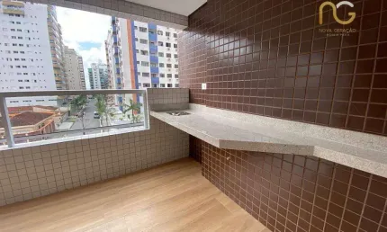 Apartamento com 2 dormitórios à venda, 85 m² por r$ 555.000,00 - tupi - praia grande/sp