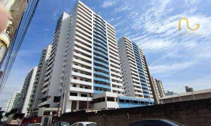 Apartamento com 2 dormitórios à venda, 80 m² por R$ 475.000,00 - Vila Assunção - Praia Grande/SP