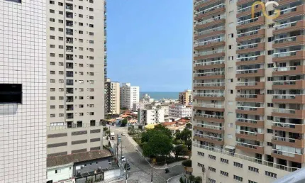 Apartamento com 1 dormitório à venda, 51 m² por r$ 349.000,00 - vila guilhermina - praia grande/sp