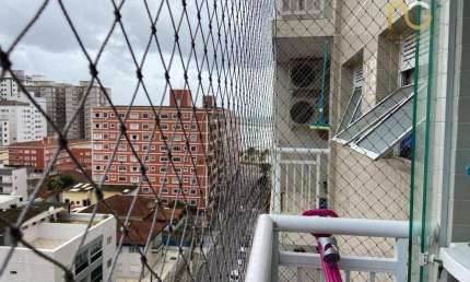 Apartamento com 3 dormitórios à venda, 76 m² por R$ 600.000,00 - Vila Assunção - Praia Grande/SP