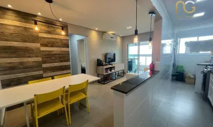 Apartamento à venda, 67 m² por r$ 550.000,00 - balneário flórida - praia grande/sp