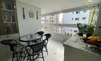 Apartamento com 2 dormitórios à venda, 103 m² por R$ 680.000,00 - Aviação - Praia Grande/SP