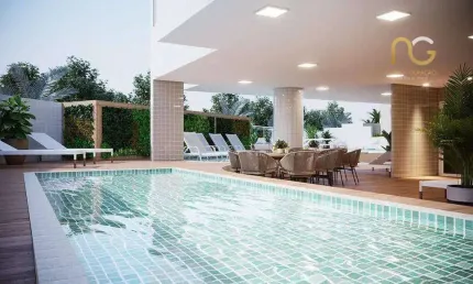 Apartamento à venda, 81 m² por R$ 500.200,00 - Mirim - Praia Grande/SP