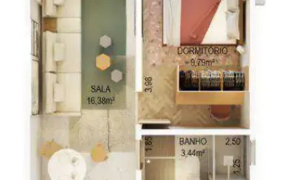 Apartamento à venda, 54 m² por r$ 474.626,25 - canto do forte - praia grande/sp