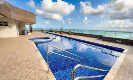 Apartamento com 4 dormitórios à venda, 155 m² por R$ 1.595.700,00 - Vila Guilhermina - Praia Grande/SP