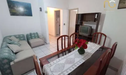 Apartamento com 1 dormitório à venda, 55 m² por r$ 290.000,00 - tupi - praia grande/sp