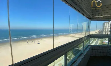 Apartamento com 4 dormitórios à venda, 164 m² por r$ 1.700.000,00 - vila guilhermina - praia grande/sp