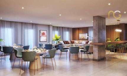Apartamento à venda, 50 m² por R$ 350.000,00 - Vilamar - Praia Grande/SP