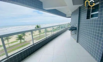 Apartamento com 3 dormitórios à venda, 129 m² por r$ 1.070.000,00 - vilamar - praia grande/sp
