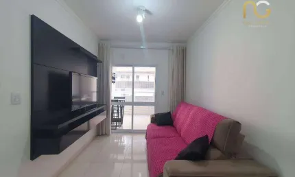 Apartamento à venda, 86 m² por r$ 585.000,00 - vila guilhermina - praia grande/sp