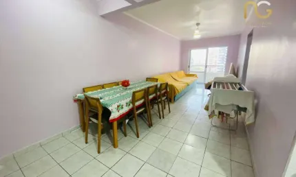 Apartamento com 2 dormitórios à venda, 77 m² por R$ 389.000,00 - Vila Assunção - Praia Grande/SP