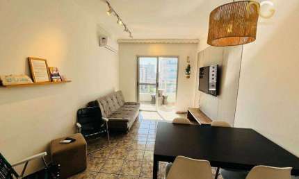 Apartamento com 2 dormitórios à venda, 65 m² por R$ 345.000,00 - Vila Assunção - Praia Grande/SP