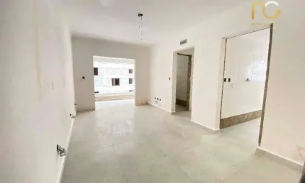 Apartamento com 1 dormitório à venda, 50 m² por r$ 350.000,00 - vilamar - praia grande/sp