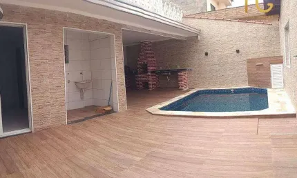 Casa com 3 dormitórios à venda, 190 m² por R$ 1.180.000,00 - Vila Assunção - Praia Grande/SP