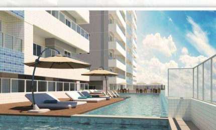 Apartamento com 2 dormitórios à venda, 80 m² por R$ 485.000,00 - Vila Assunção - Praia Grande/SP