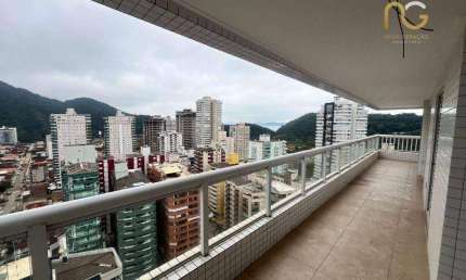 Apartamento com 3 dormitórios à venda, 123 m² por R$ 1.100.000,00 - Canto do Forte - Praia Grande/SP