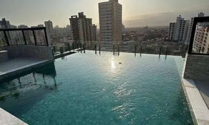 Apartamento com 2 dormitórios à venda, 58 m² por r$ 449.000,00 - tupi - praia grande/sp