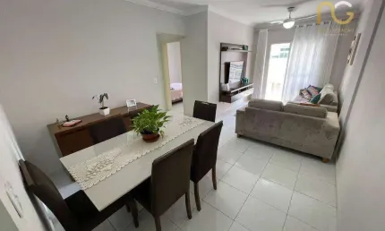 Apartamento com 3 dormitórios à venda, 93 m² por r$ 485.000,00 - tupi - praia grande/sp