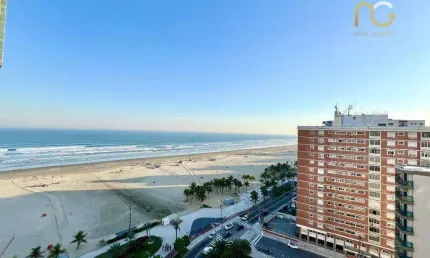 Apartamento com 3 dormitórios à venda, 140 m² por r$ 1.370.000,00 - vila guilhermina - praia grande/sp