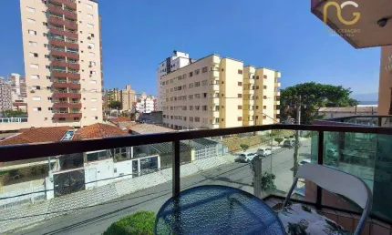 Apartamento com 2 dormitórios à venda, 70 m² por R$ 299.000,00 - Tupi - Praia Grande/SP