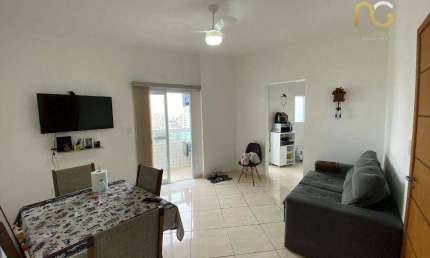 Apartamento com 2 dormitórios à venda, 61 m² por R$ 368.000,00 - Vilamar - Praia Grande/SP