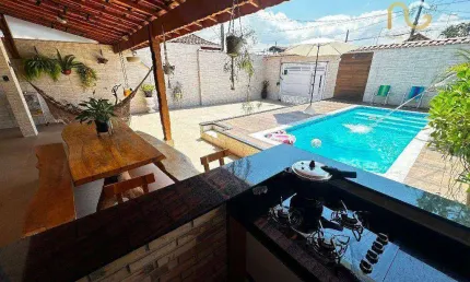 Casa com 4 dormitórios à venda, 178 m² por R$ 1.150.000,00 - Balneário Pires - Praia Grande/SP