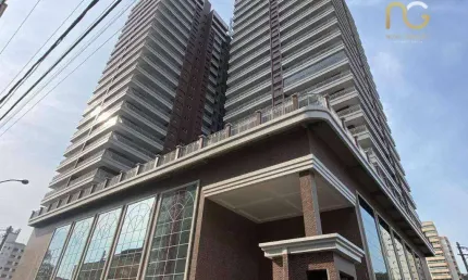 Apartamento Novo com 2 dormitórios à venda, 94 m² por R$ 692.000 - Canto do Forte - Praia Grande/SP