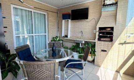 Apartamento com 2 dormitórios à venda, 142 m² por R$ 950.000,00 - Vila Guilhermina - Praia Grande/SP