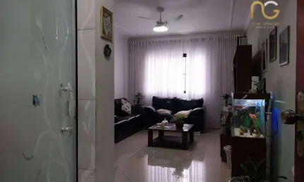 Apartamento com 2 dormitórios à venda, 99 m² por R$ 375.000,00 - Vila Guilhermina - Praia Grande/SP