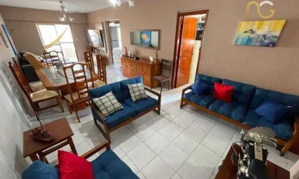 Apartamento com 3 dormitórios à venda, 125 m² por R$ 750.000,00 - Tupi - Praia Grande/SP