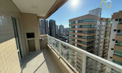 Apartamento à venda, 81 m² por r$ 629.000,00 - canto do forte - praia grande/sp