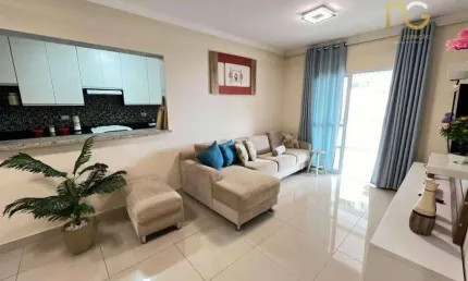 Apartamento com 3 dormitórios à venda, 150 m² por r$ 950.000,00 - tupi - praia grande/sp