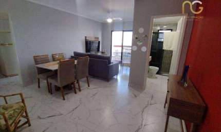 Apartamento com 1 dormitório à venda, 73 m² por R$ 330.000,00 - Tupi - Praia Grande/SP