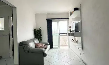 Apartamento com 1 dormitório à venda, 51 m² por r$ 280.000,00 - vila assunção - praia grande/sp