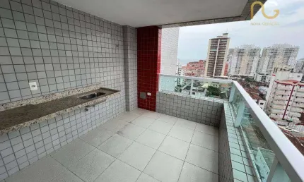 Apartamento com 2 dormitórios à venda, 100 m² por R$ 730.000,00 - Vila Assunção - Praia Grande/SP