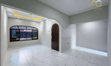 Casa à venda, 75 m² por r$ 548.000,00 - tupi - praia grande/sp