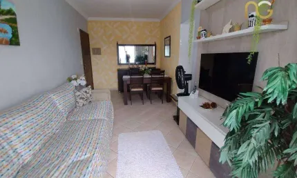 Apartamento com 1 dormitório à venda, 62 m² por R$ 370.000,00 - Tupi - Praia Grande/SP