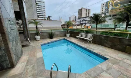 Apartamento 02 dormitorios 01 suite - Vila Tupi/Praia Grande-SP