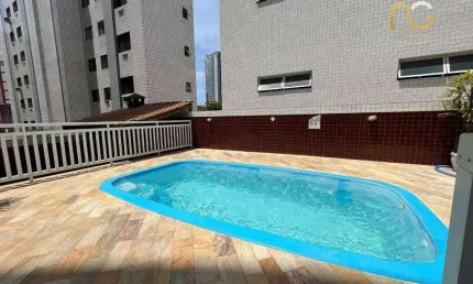 Apartamento com 2 dormitórios à venda, 80 m² por R$ 480.000,00 - Vila Guilhermina - Praia Grande/SP