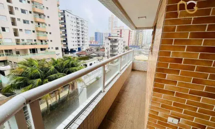 Apartamento com 2 dormitórios à venda, 93 m² por R$ 530.000,00 - Aviação - Praia Grande/SP