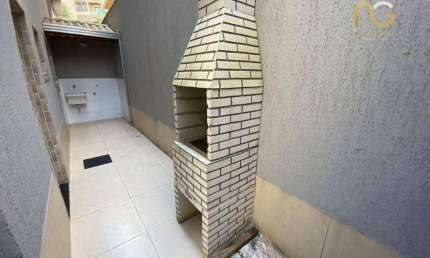 Casa com 2 dormitórios à venda, 39 m² por R$ 388.000,00 - Vila Assunção - Praia Grande/SP