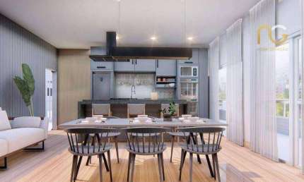 Apartamento à venda, 79 m² por R$ 550.000,00 - Vilamar - Praia Grande/SP
