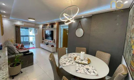 Apartamento à venda, 101 m² por r$ 890.000,00 - aviação - praia grande/sp